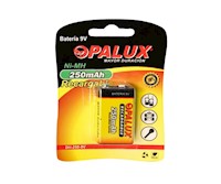Bateria Pila Opalux 9v Recargable