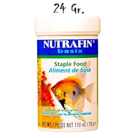 Nutrafin Basix Alimento Para Peces Tropicales Escamas 24 Gr