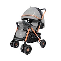 Coche para Bebe Macarena Deluxe Gris