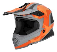 Casco Acerbis Steel Niño negro/naranja T-50