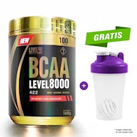 BCAA 8000 AMINOÁCIDO LEVEL PRO 1KG FRUIT PUNCH