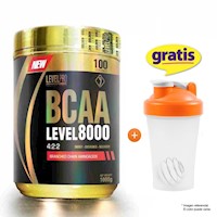 PRO BCAA 1 KG AMINOÁCIDOS LEVEL PRO FRUIT PUNCH + SHAKER