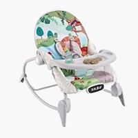 Silla mecedora bouncer Baby Cam táctil mesa de comer verde