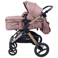 Coche Napoly Baby CAM bolso rosado