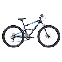 Bicicleta Goliat 29 Sierra Alux Doble Suspensión Azul