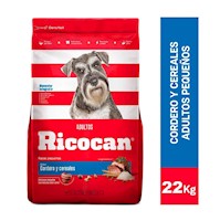 Ricocan Adultos Cordero Razas Pequeñas 22 Kg