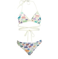 Bikini Puma Logo Print