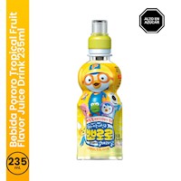 Bebida Pororo Tropical Fruit Flavor Juice Drink 235ml Paldo