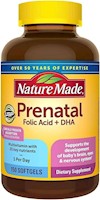 Nature Made Suplemento Multivit Prenatal Folic Acid + DHA - 150 softgel