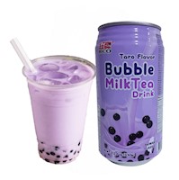 Bebida Te Burbuja De Leche Con Sabor a Taro 12.3oz Rico