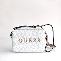 Cartera Guess Frida Sophisticase paric blanco