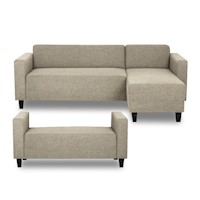 JUEGO DE SALA BERNA - BEIGE