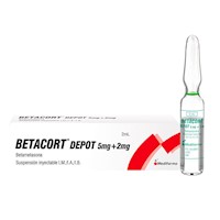 Betacort Depot 2 10 mg/2 mL + 2 mg/2 mL Solución Inyectable 2 mL