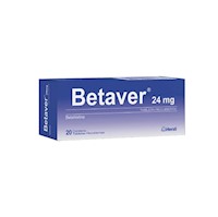 Betaver 24 mg Tabletas Recubiertas