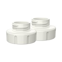 Set x2 Adaptadores de boca estrecha a ancha para Extractores de leche eléctrico