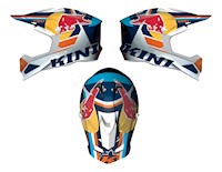 Casco Ktm Kini-rb Competition Blanco/azul T-l