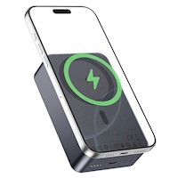 POWER BANK HOCO 20000 MHA CARGA INALAMBRICA PD20W J160B - GREY