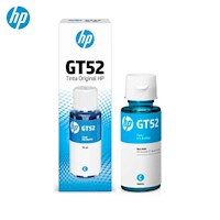 Botella De Tinta Hp Gt52 Cyan Presentacion Original