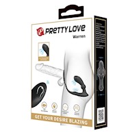 Plug Vibrador Anal Estimulador Próstata Warren Anillo Retardante Pene