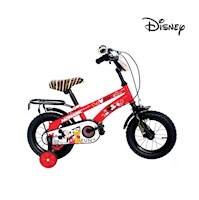 BICICLETA MONARK MICKEY FUN ARO 12" ROJO