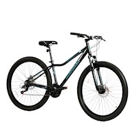 BICICLETA MONARK NEVADA 02 ARO 29" NEGRO/CELESTE