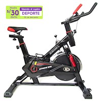 Bicicleta Spinning Estática Gimnasio 13kg Ultra Silenciosa