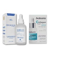 Serum Ácido Hialurónico 100 ml - Bioaqua + Serum Facial Collagen Vegan - Babaria