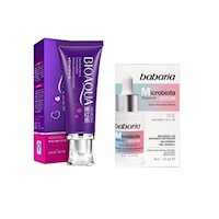 Crema Blanqueadora Corporal - Bioaqua + Serum Facial Microbiotina - Babaria