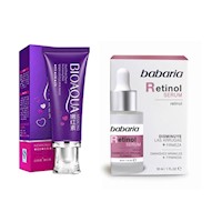 Crema Blanqueadora Corporal - Bioaqua + Serum Facial Retinol - Babaria