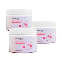 Gel Exfoliante para la Piel de Sakura 140gr - Bioaqua 3 und