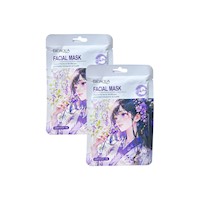 Mascarilla Anime Flor Morado 30g - Bioaqua 2und