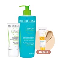 Pack Bioderma Sebium Hidratación y Limpieza Completa