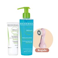 Duo Bioderma Limpieza e Hidratación Facial Pieles Mixtas a Grasas