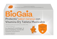 BIOGAIA + VIT D Tabletas masticables x 30