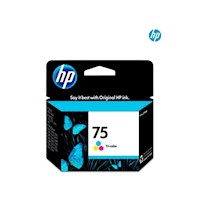 Cartucho de Tinta HP 75 Tricolor 3.5 ml Original CB337WL para OfficeJet