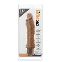 Dildo Vibrador Realista Dr Skin Vibe 10 Consolador 21.5 cm x Ø 4.5 cm