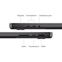 Macbook Pro M5 (2025) 14" 16GB RAM 1TB SSD | Space Black - Teclado Inglés