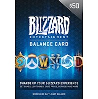 Blizzard Battle.net $50 Gift card US [Digital]