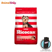 Comida Cachorro Raza Pequeña Ricocan De Carne Y Leche 1Kg