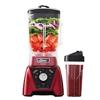 Licuadora Roja Xpert Series con un vaso Blend N Go Oster BLST3B RPG 053