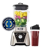 Licuadora 2Lts Xpert Series Reversible con Blend-N-Go Oster BLST3BCPG Niquelada 1500W