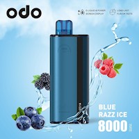 ODO X8000 | Blue Razz Ice | 5% NIC | Desechables