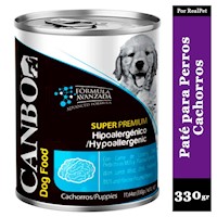 Paté Perro Cachorro Canbo Hipoalergénico 330 gr