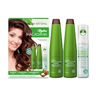 Be Natural Hydra Macadamia Shampoo + Conditioner + Desenredante Pack