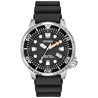Reloj Citizen Promaster Eco Drive BN0150-28E Solar Fecha Acero Inoxidable Correa de Resina Negro