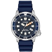 Reloj Citizen Promaster Eco Drive BN0151-09L Solar Fecha Acero Inoxidable Correa de Resina Azul