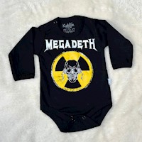 Body para Bebé Megadeth Talla 1