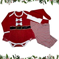 Conjunto navidad bebé Mama Noela