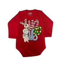 Ropa Body Para Bebe Feliz Navidad