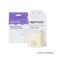 Bolsas de almacenamiento de leche x25 uni.